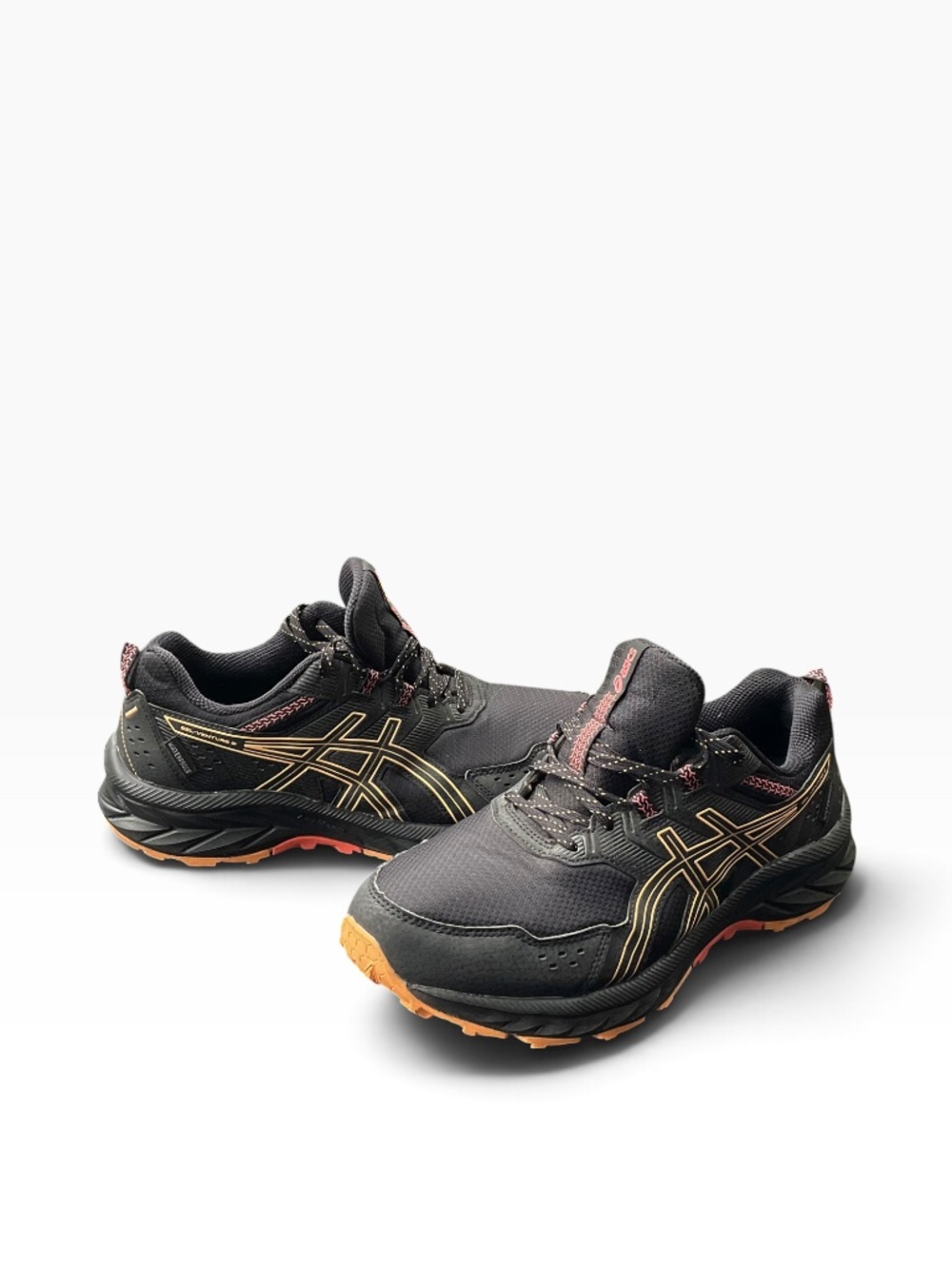 ASICS Gel-Venture 9 Waterproof Women's size 8.5 Black/Summer Trail Running Shoes